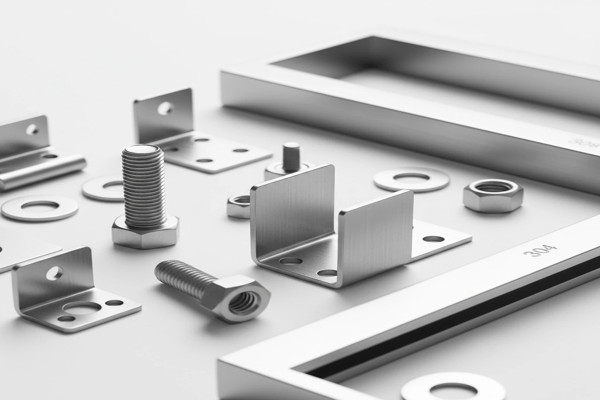 عکس ریز قطعات استیل